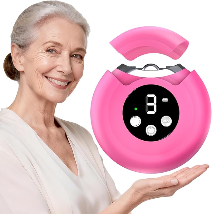 Gifts for Women Electric Nail Clipper for Adults & Seniors, 3 Speeds Automatic Nail Clipper & Trimmer with LED Light 360° Rotating Fingernail Clipper with Polisher Rechargeable Electric Nail File