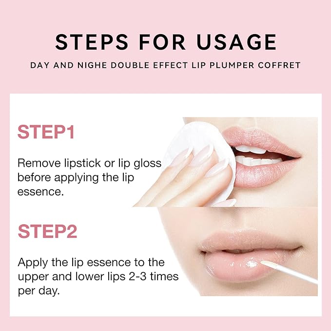 KISSIO Lip Plumper Set,Natural Lip Plumper ml*4