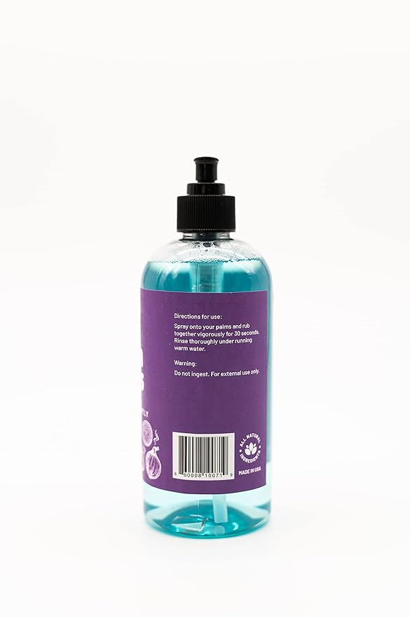 Odor-Eliminating Hand Wash – Instantly Removes Onion, Garlic, Fish & Strong Scents – Unscented, Organic Soap upgrade, 16 fl oz – Made in USA
