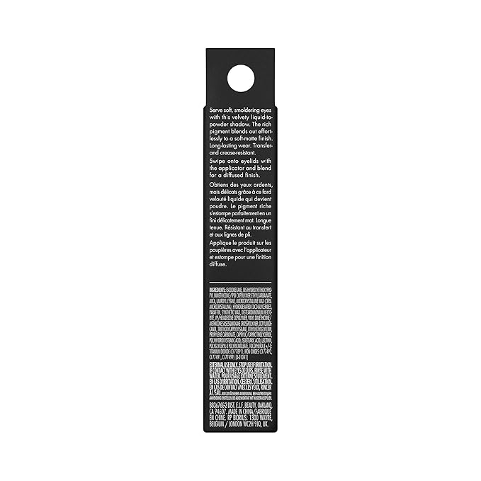 e.l.f. Liquid Velvet Eyeshadow, Crease-Resistant Liquid-to-Powder Eyeshadow For A Rich, Soft-Matte Finish, Vegan & Cruelty-Free, Cable Knit