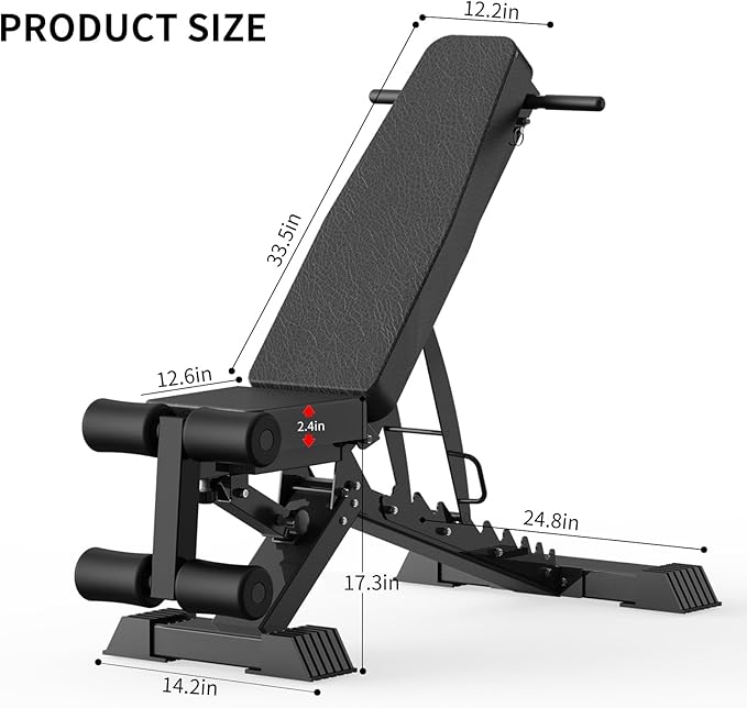 Adjustable Weight Bench 1100 LB