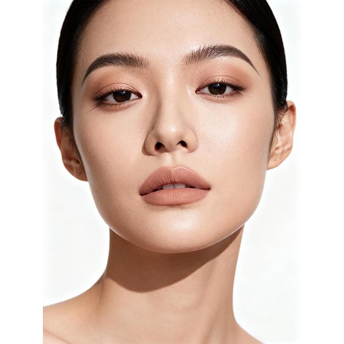 Nude Eyeshadow Stick Matte Eyeshadow Long-Lasting Waterproof Eye Brightener Pencil Blendable High Pigmented Eyeliner Makeup for Women (01# Desert)