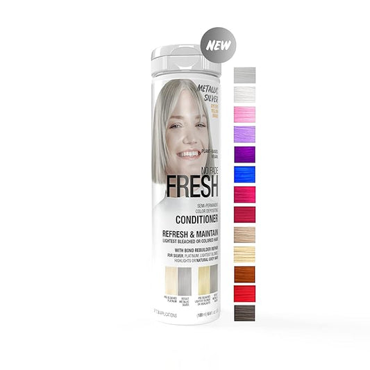 Metallic Silver Color Depositing Conditioner