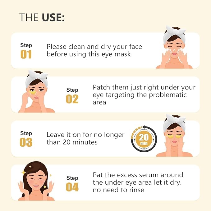 20 pairs 24k gold under