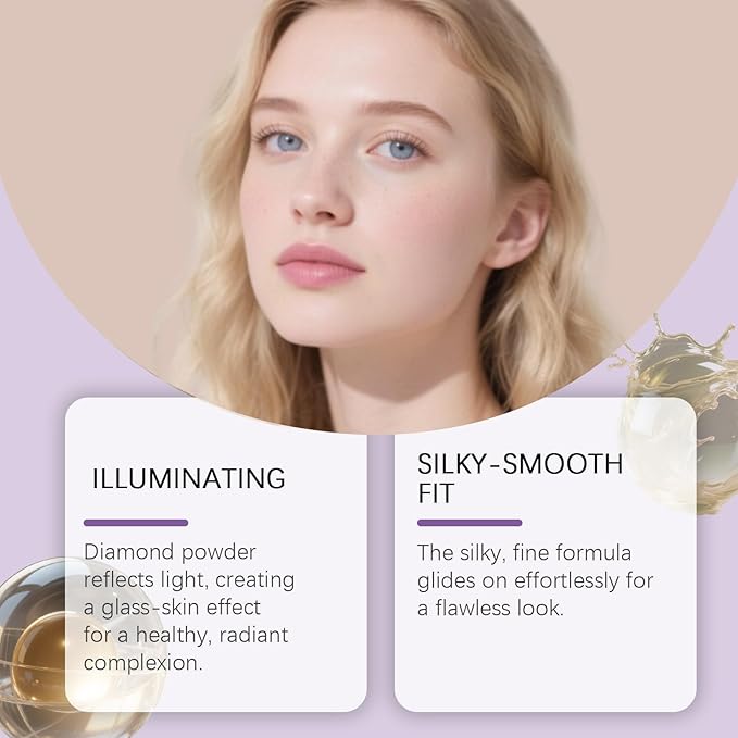 Eye & Cheek Palette - Eyeshadow and Highlighter Makeup (with Detachable Brush), Makeup Palettes Contour Kit, Shimmer Glow Face Highlighter Palette for Women Face, Natural Glow Contour Powder (2pcs)