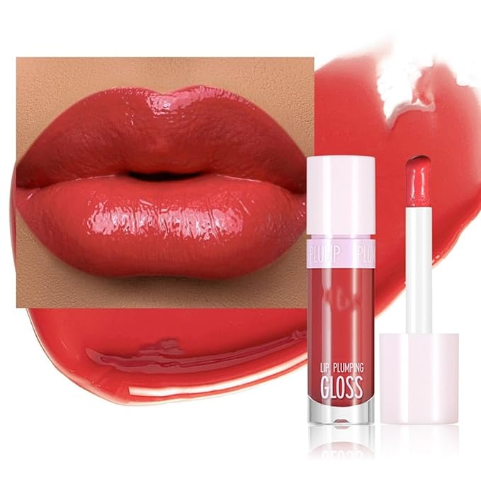 MAEPEOR Plumping Lipgloss 14 Colors Smooth High-shine Glossy Plumping