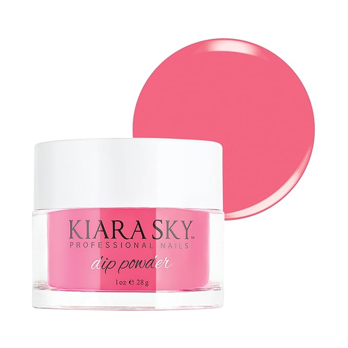 Kiara Sky Long Lasting Nail Dip Powder Pink Grapefruit Cosmo 1 oz