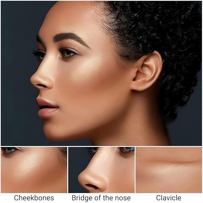 evpct 2In1 Cream Contour Stick Contouring Concealer Sticks Makeup Face Cream Kit for Beginners Creamy Contour and Highlight Stick contorno base de maquillaje para mujer en oferta Lotus & Light Brown
