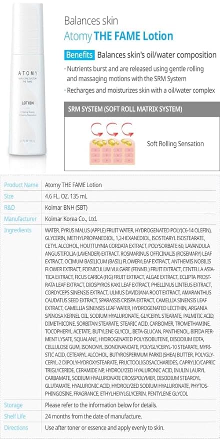 The Fame Skin Care System 1 including