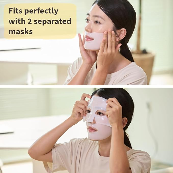 Codi New York Collagen Gel Mask, Non-Slip Breathable Micro-hole Hydrogel for Redness Relief & Glass Skin, Intense Hydration, Soothing, Moisturizing, 4 Sheets (Hydro Soothe)