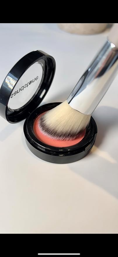 Sandstone Scandinavia Hypoallergenic Pressed Powder Blush – Smooth & Blendable – Lightweight, Long-Lasting – Vegan – Peach