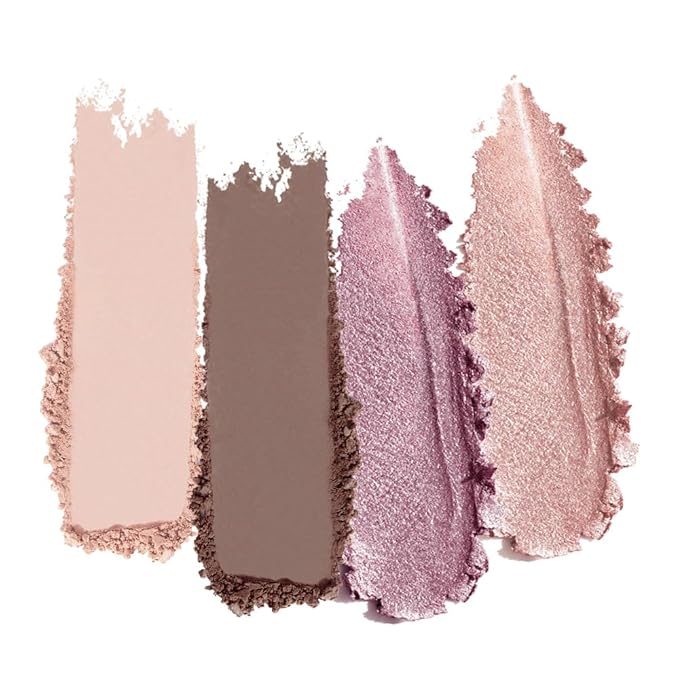 Warm Peach Nude Eyeshadow Palette with Mirror, Matte & Shimmer Mini Eye Shadow Kit, High Pigment Blendable Long-Lasting Champagne Glow & Warm Neutral Contour Makeup Palette for Blue & Brown Eyes 5