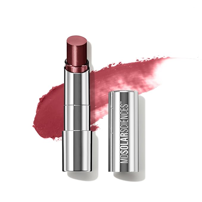 MDSolarSciences Tinted Sheer Lip Balm SPF 30 | Hydrating Lip Sunscreen | Shea Butter, Jojoba & Avocado Oils | Moisturizing, Vegan, & Clean| 0.15 oz, Spice