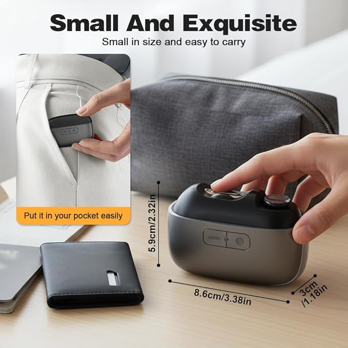 Electric Nail Clipper, 2026 New Automatic Nail Cutter with LED Light, Multifunctional Electric Fingernail Clippers for Easy Nail Care and Polishing, Suitable for Seniors and Adults (Black)