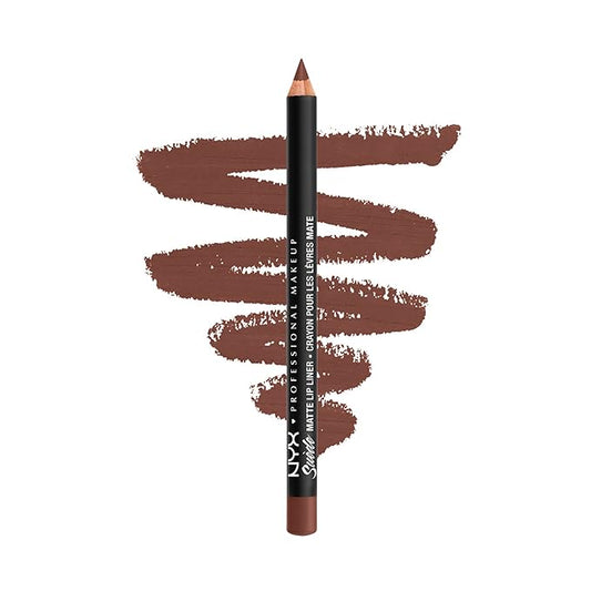 NYX PROFESSIONAL MAKEUP Suede Matte Lip Liner, Vegan Vegan