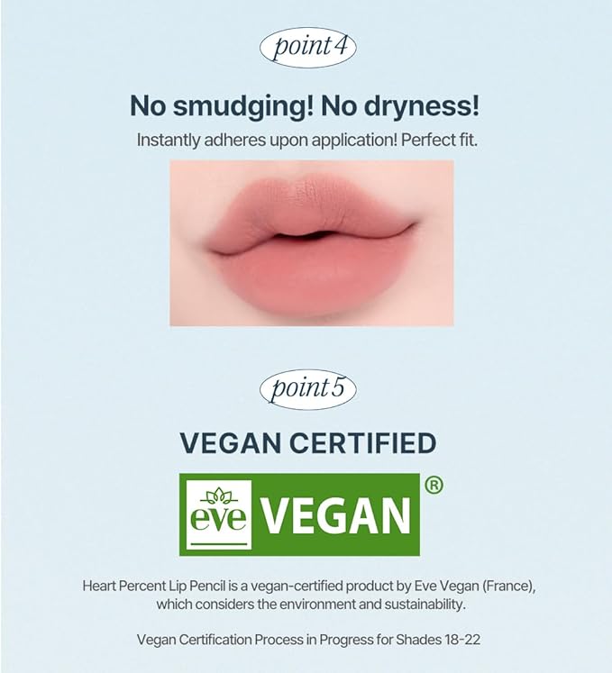 Heart Percent Dote On Mood Lip Liner Pencil, Long-Lasting Creamy Lip Crayon Smooth Lipliner Retractable Lipstick Overlip Line Color 0.8g, #01. Peach Beige