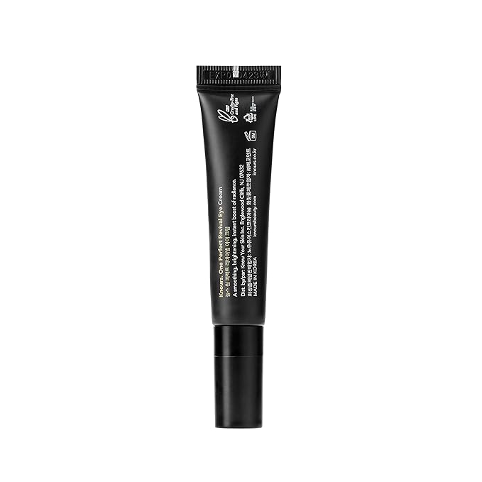 Knours. Dark Circle And Wrinkle-Freeze Peptide Eye Cream | Caffeine | Puffiness Fines Lines | One Perfect Plumping + Firming | Hyaluronic Acid + Vitamin C + Shea Butter | Vegan Korean