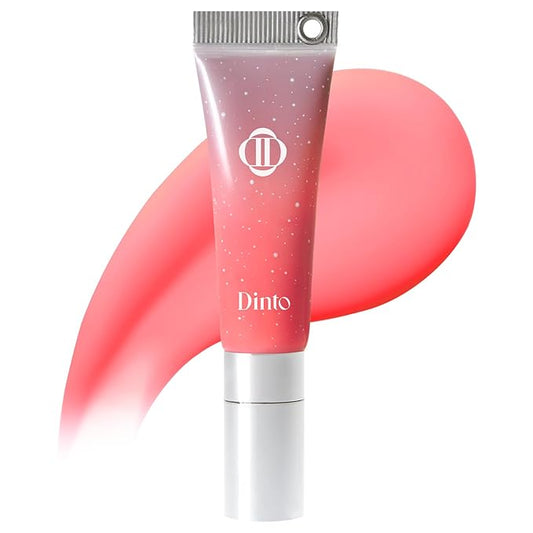 DINTO Frozen Lip Jelly - Icy Cool Plumping Lip Gloss with Metal Tip - High-Shine Non-Sticky Jelly Formula for Fuller, Juicy Lips - Vegan & Cruelty-Free - 0.34 fl oz - Shade 371 Kai
