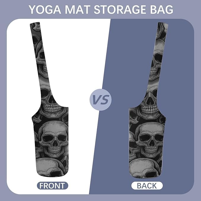 Stylish Yoga Mat Bag for Women Exercise Mat Holder with Shoulder Strap Yoga Mats Totes Sports Storage Bag