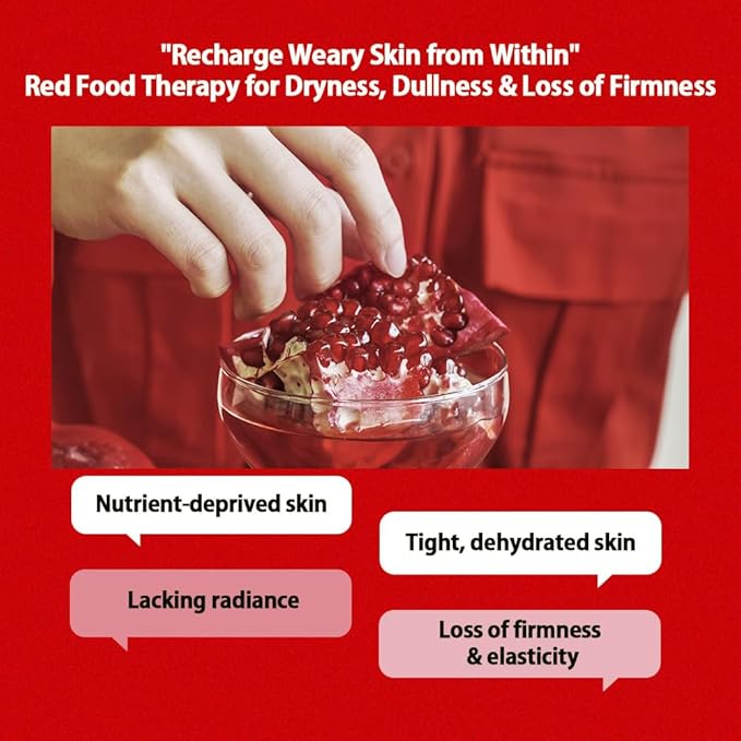 CHARMZONE DeAge Red Addition (New Version) Korean Skincare Set – Anti-Aging Toner & Emulsion Duo (100ml / 3.38 fl.oz) with Red Wine, Pomegranate & Tomato for Hydration, Firming & Radiance
