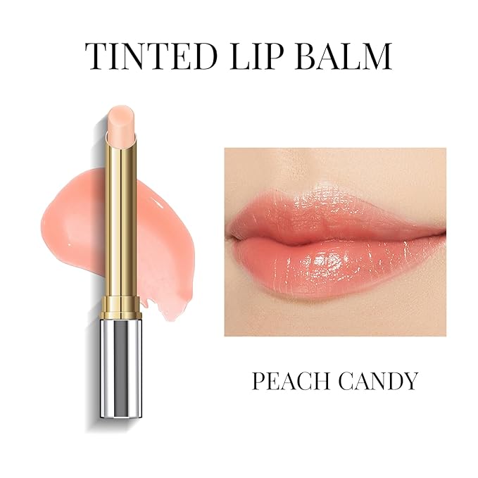 KYDA Tinted Lip Balm, Hydrating Sheer Lips,