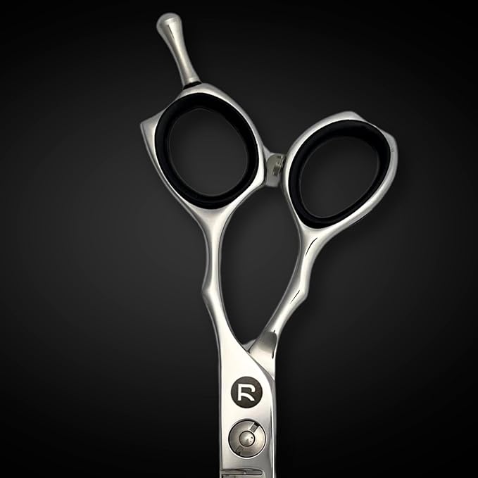 Saki Kotaro 6 Inch Set of Hair Cutting Shears - For Professional Hairdressers and Barbers - Hair Scissors and Thinning Shears for Hair Cut - Made from Japanese 440C Steel