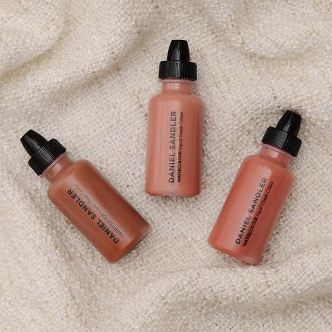 Daniel Sandler WATERCOLOUR LIQUID ILLUMINATOR 'GOLDEN GLOW' 15ml – Liquid Shimmer Makeup, Highlighter – Oil-Free, Lightweight, Buildable & Long-Lasting for Cheeks, Lips