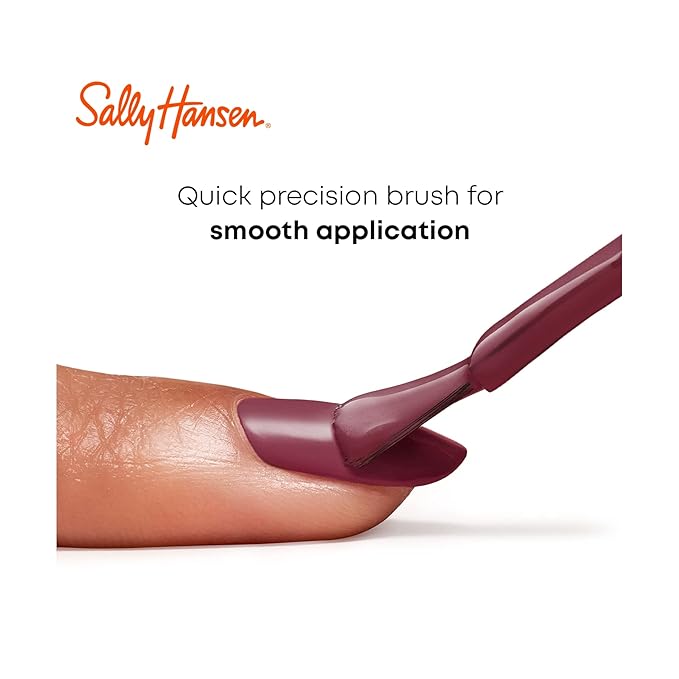Sally Hansen Miracle Gel Salon Quality Nail Polish | Gel-Like Formula, Two-Step System, No UV Light Needed, Long Lasting | Opaque, Pearlescent | 207 Out of this Pearl | Rose Gold Nail Polish