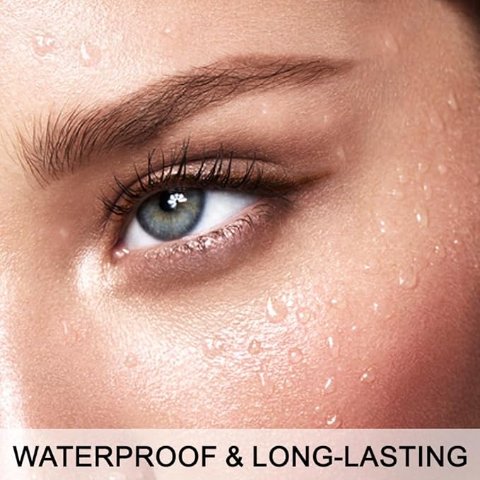 evpct 1Pcs Brown Waterproof Colored Eyeliner Liquid Eye Liner Set Long Lasiting Ultra-fine Speed Dry Colorful Liquid Eyeliner lapiz delineador de ojos contra el agua blanco para ojos de colores