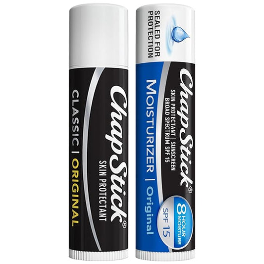 ChapStick Moisturizer Original Lip Balm Tube, Oz