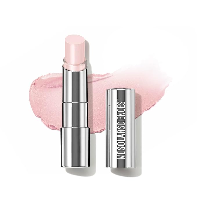 MDSolarSciences Tinted Sheer Lip Balm SPF 30 | Hydrating Lip Sunscreen | Shea Butter, Jojoba & Avocado Oils | Moisturizing, Vegan, & Clean| 0.15 oz, Natural pH Reactive Color Shimmer