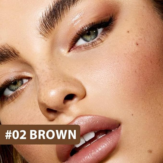 evpct 1Pcs Brown Waterproof Colored Eyeliner Liquid Eye Liner Set Long Lasiting Ultra-fine Speed Dry Colorful Liquid Eyeliner lapiz delineador de ojos contra el agua blanco para ojos de colores
