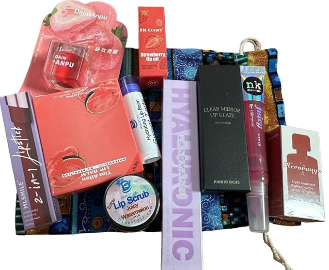 Lip Prodiuct Gift Sack With An