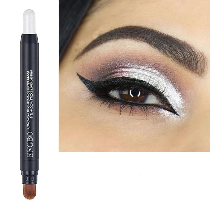 Generic ENGBO Double-Sided Eyeshadow Pencil, Matte & Pearl Shades, Long-Lasting Color (1)