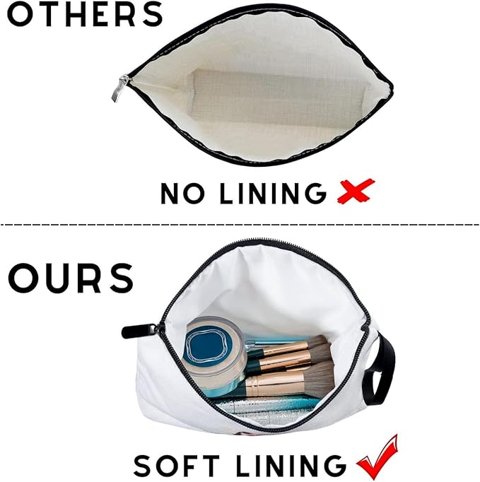 ARIOSEY Soccer Gifts Personalized Soccer Ball Cosmetic Bag for Purse Birthday Inspirational Gifts for Girls Women Team Coach Mom Stuff Travel Organizer-K