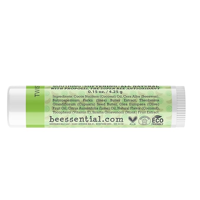 Beessential Natural Bulk Lip Balm, Coconut Gifts,