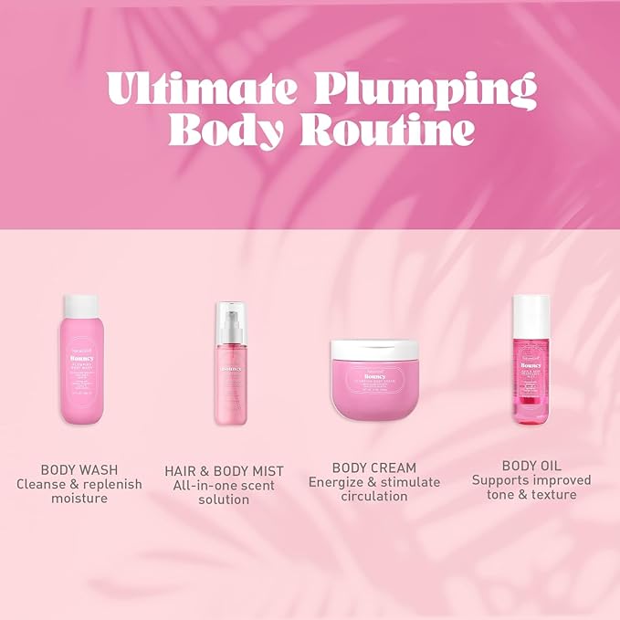 NATURE WELL Bouncy Plumping & Cleansing Body Wash, Infused With Squalane & Cacay Oil, Scented With Tuberose, Dragonfruit, Lychee & Golden Amber, 13 Fl Oz