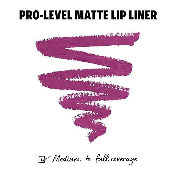 NYX PROFESSIONAL MAKEUP Suede Matte Lip Liner, Vegan Vegan