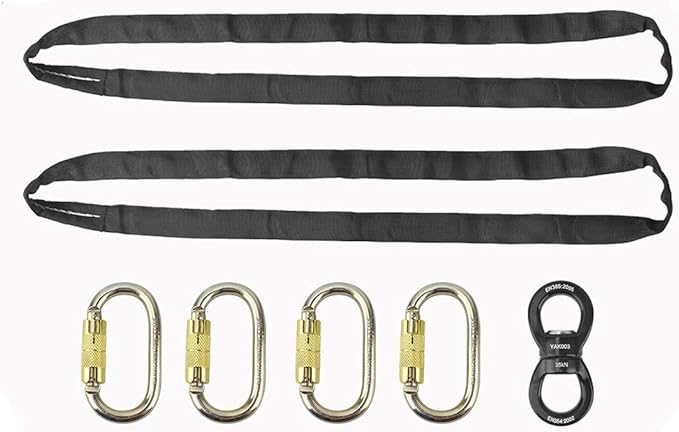 Complete Lyra Aerial Hoop Kit -Aerial Rings Equipment (32mm tube 3ft Spanset