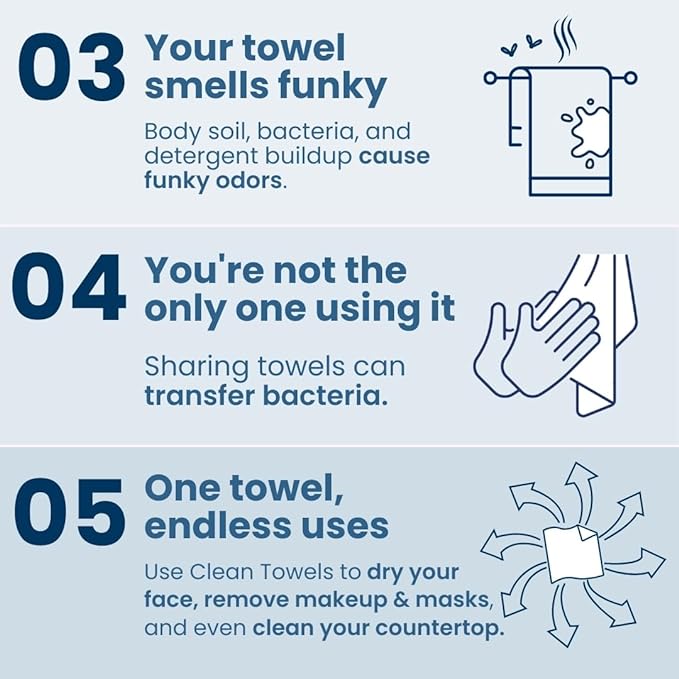 Clean Skin Club Clean Towels XL™