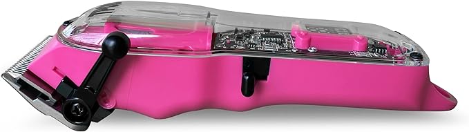 TPOB Slime 2 Candy Pink Clipper Trimmer Shaver Set Barber Hair Clippers in Matte Pink with Taper Blade