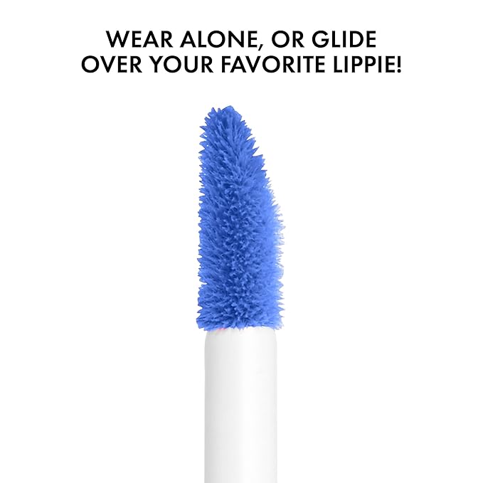 NYX PROFESSIONAL MAKEUP Butter Gloss, Non-Sticky Lip Gloss - Blueberry Tart (Periwinkle Blue) (Pack of 2)