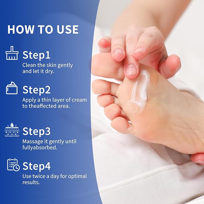 Urea Cream 60% Plus Salicylic Acid 2% - Foot Dry and Cracked Foot Cream, Gentle Exfoliating Moisturizing and Hydrating, Suitable for Feet, Hands and Knees