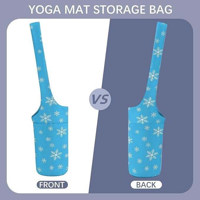 Stylish Yoga Mat Bag for Women Exercise Mat Holder with Shoulder Strap Yoga Mats Totes Sports Storage Bag