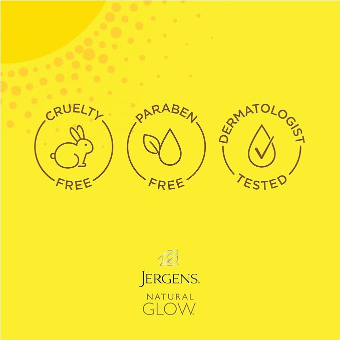 Jergens Self Tanner, Natural Glow Instant Sun, Sunless Tanning Mousse, Quick Self Tanner Foam, Ultra Deep Brozne, 6 Oz, Pack of 2