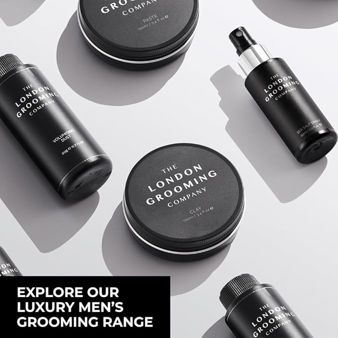 The London Grooming Company Hair Creme For Men | Medium All-Day Hold | Natural Finish | Easy to Wash Out | 1.7 Fl Oz (50ml)