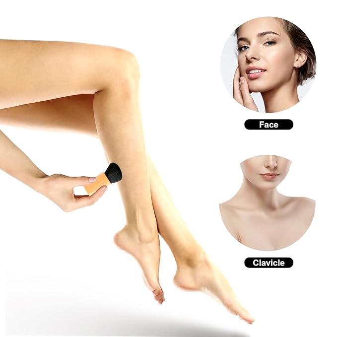 Self Tan Brush By Yoseng - Self Tanning Brush Applicator- Kabuki Brush for Body, Foundation Brush Makeup Brush for Fake Tan,Sunscreen Brush for Best Self Tanner for Face and Body(Bamboo)