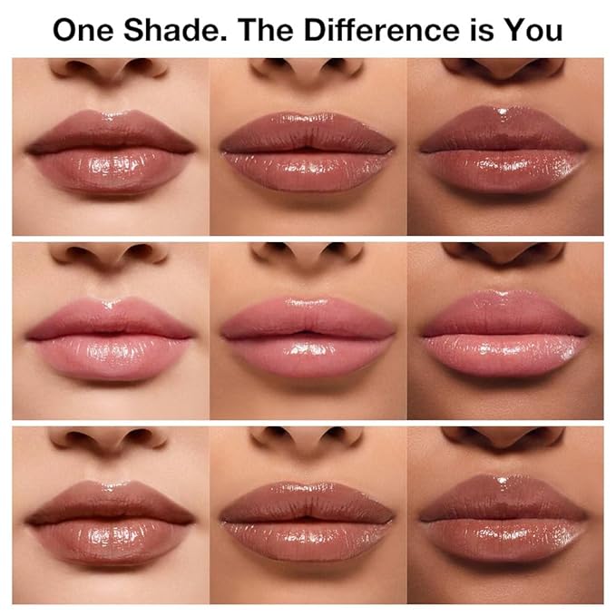 3Pcs Honey Lipstick Tinted Lip Balm, Sheer Hydrating Lip Stain for All Skin Tones, Natural Lightweight Lips Gloss Makeup for Women, Vegan & Cruelty-Free