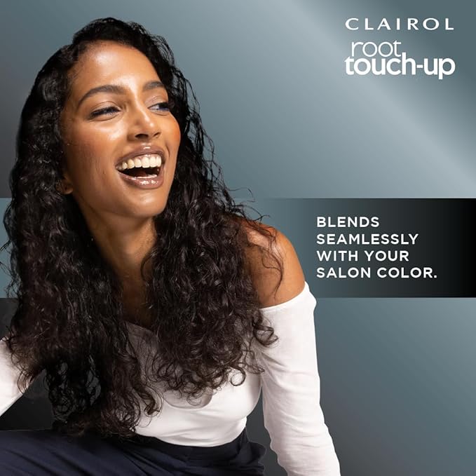Clairol Root Touch-Up Color + Volume 2-in-1 Temporary Spray, Black Hair Color, Pack of 1