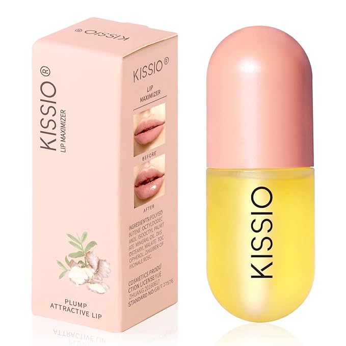 KISSIO Lip Plumper,Natural Lip Plumper 5.5ml